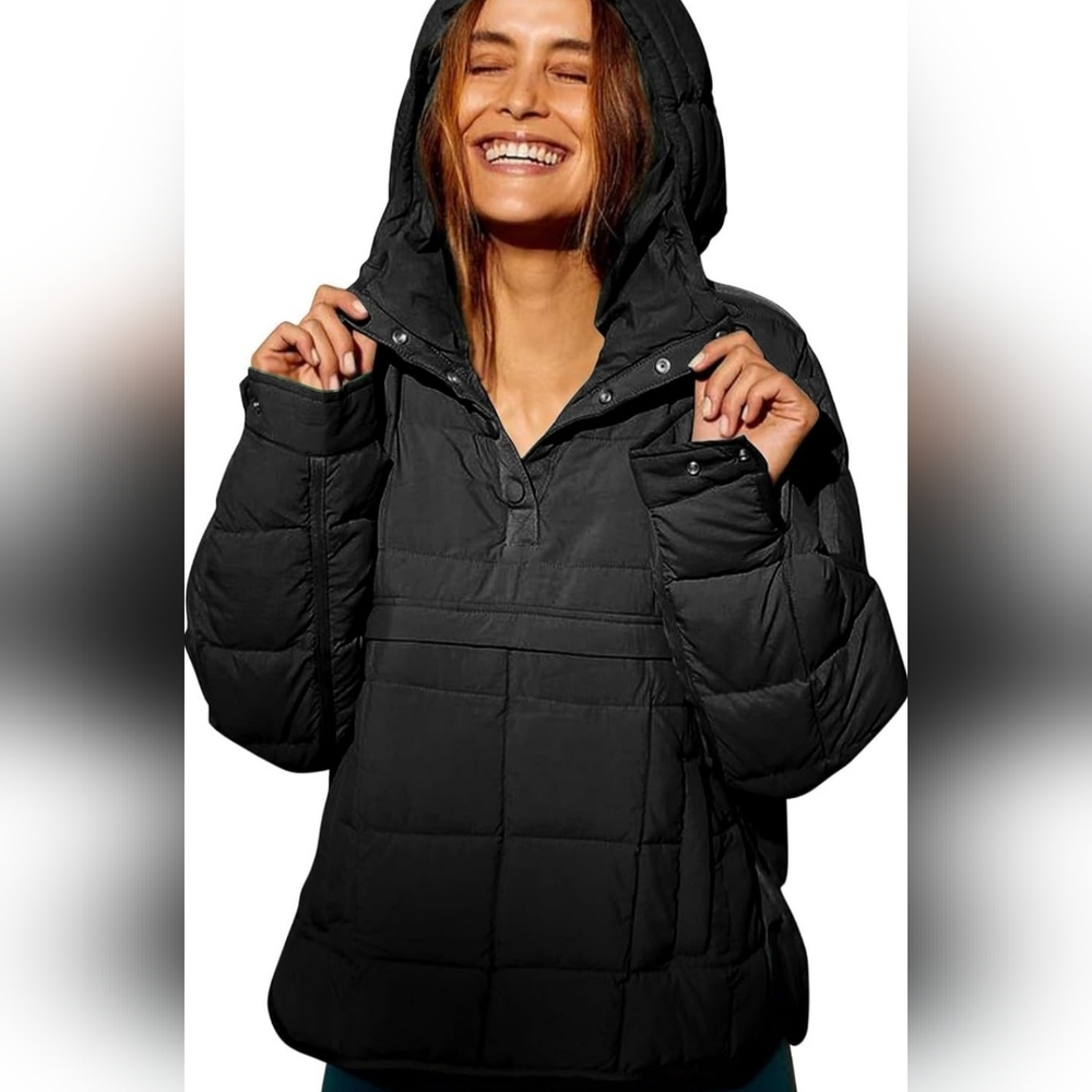 Women's Black Quilted Jacket